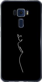 Чехол на Asus Zenfone 3 ZE552KL Силуэт1 "4590u-448-17620"