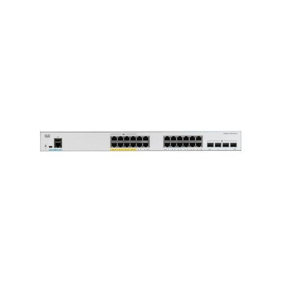 Коммутатор Cisco Catalyst 1000 24port GE, POE, 4x1G SFP (C1000-24P-4G-L)