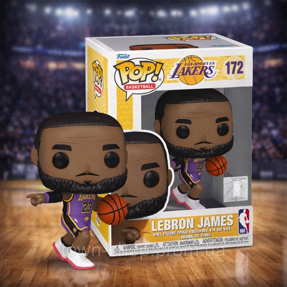 Игровая фигурка Funko POP! серии NBA: Los Angeles Lakers - Леброн Джеймс | Зображення 2