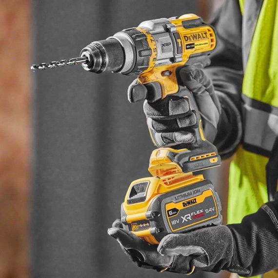 Дрель-шуруповерт аккумуляторная бесщеточная ударная 126 Нм DeWALT DCD999T1 | Зображення 9