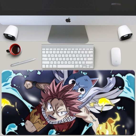 Ігрова поверхня для мишки з Аніме принтом "Хвіст Феї / Fairy Tail" 800*300*3 мм 0704