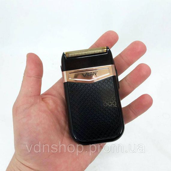 Електробритва для бороды VGR, Хорошие электрические бритвы для бритья, Бритвы аккумуляторные KD-68 | Зображення 6