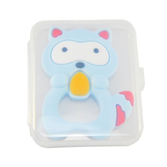 Прорізувач силіконовий "Єнот" MGZ-0402(Blue) у футлярі | Зображення 2