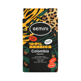 Кава мелена Gemini Colombia Supremo 250 г