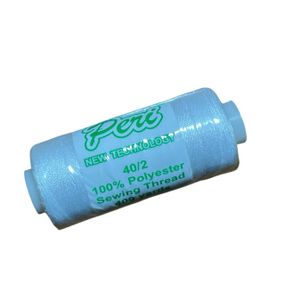 Нитки швейные универсальные 100% полиэстер 40/2 Peri 400 ярдов белые (6929)