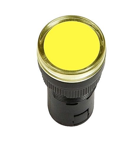 Лампа AD16DS d16mm желтая 24V AC/DC Ny95500244