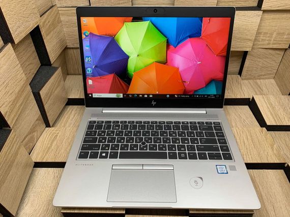Ноутбук Б-клас HP EliteBook 840 G6 / 14" (1920x1080) IPS / Intel Core i5-8265U (4 (8) ядра по 1.6 - 3.9 GHz) / 8 GB DDR4 / 250 GB SSD M.2 / Intel UHD Graphics 620 / WebCam / HDMI б/в | Зображення 1