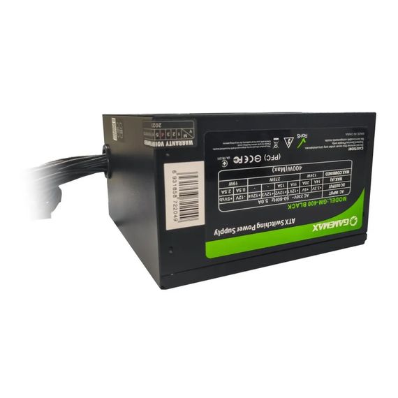Блок живлення Gamemax GM-400 Black | Зображення 5