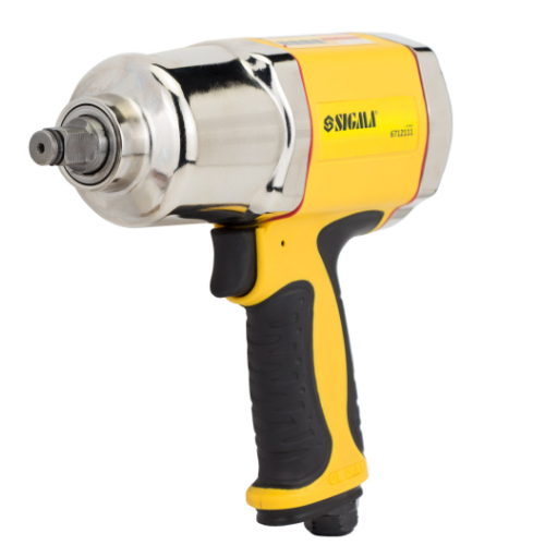 Гайковерт пневматичний 1/2" 750Нм 113 л/хв 6 бар SIGMA | Зображення 1
