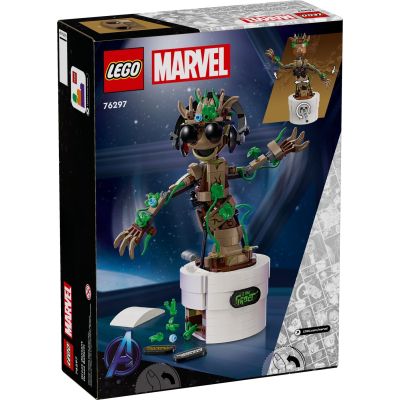 Конструктор LEGO Marvel Танцующий Грут 459 деталей (76297) | Зображення 5