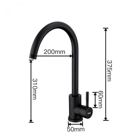 Змішувач для кухні Frap F40899-4 | Зображення 4