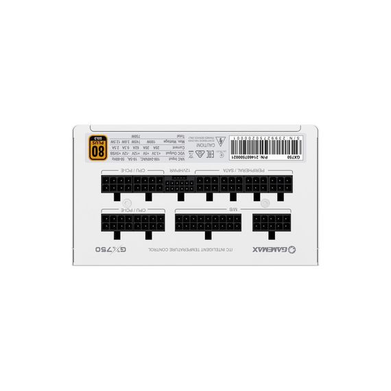 Блок живлення Gamemax 750W (GX-750 PRO WH (ATX3.0 PCIe5.0)) | Зображення 6
