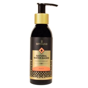 Лубрикант на водній основі Sensuva Natural Water-Based (125мл) без гліцерину та парабенів, Персик