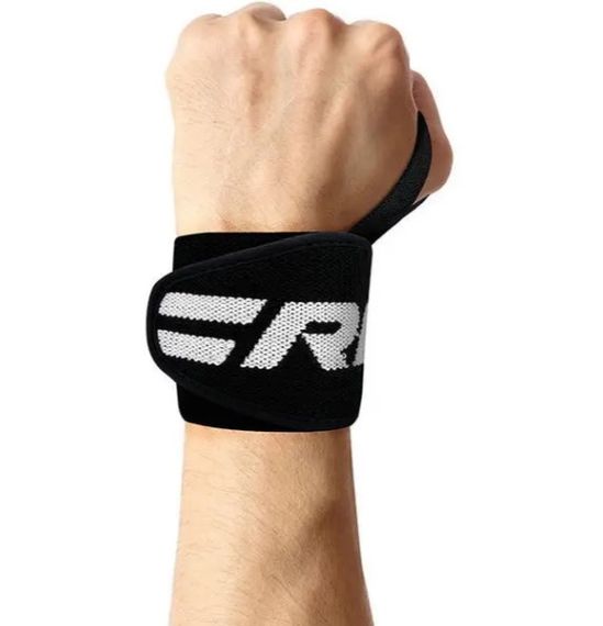 Бинти для зап'ясть (кистьові бинти) RDX W2 Gym Wrist Wraps Black Pro (WAH-W2B) | Зображення 4
