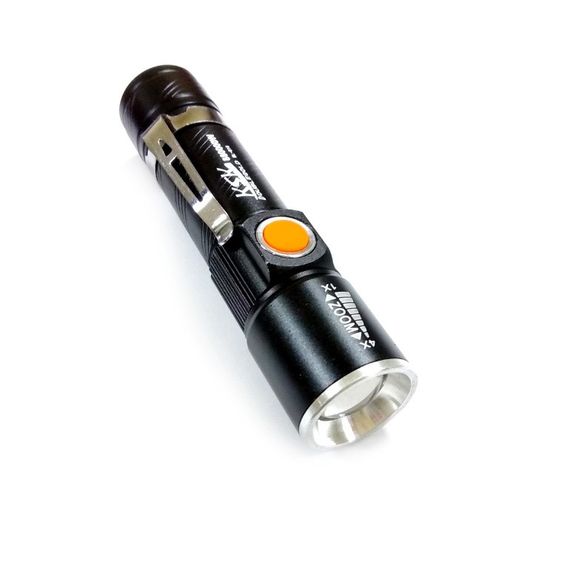 Тактичний світлодіодний ручний акумуляторний ліхтар X-Balog BL-616 якісний zoom ліхтарик | Зображення 1