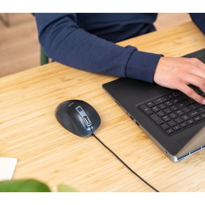 Мышка Trust Fyda Comfortable ECO USB Black-GREY (24728) | Зображення 9