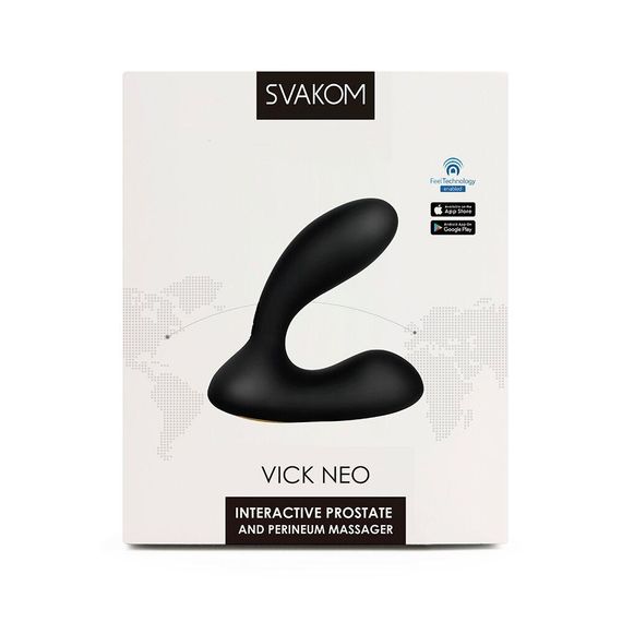 Интерактивный массажер простаты и вибратор точки G Svakom Vick Neo | Зображення 7