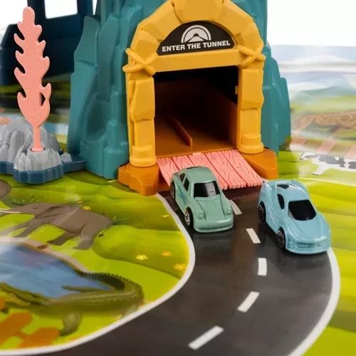 Игровой детский автотрек с лифтом Lion Mountain Adventure 23130 | Зображення 8