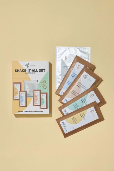 Набор шейкерных масок 380 Skincare Shake it all set | Зображення 1