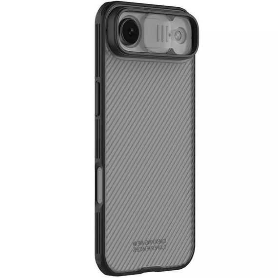Карбонова накладка Nillkin CamShield Pro для Apple iPhone 17 Air (6.5") Transparent black