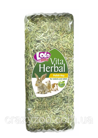 Сіно для гризунів Lolo Pets 500 г LO-71047