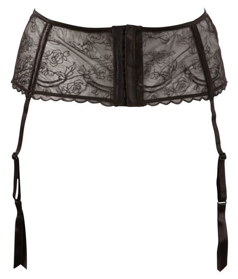 Пояс для панчіх - 2340011 Cottelli Collection Suspender Belt - black S sexstyle | Зображення 4
