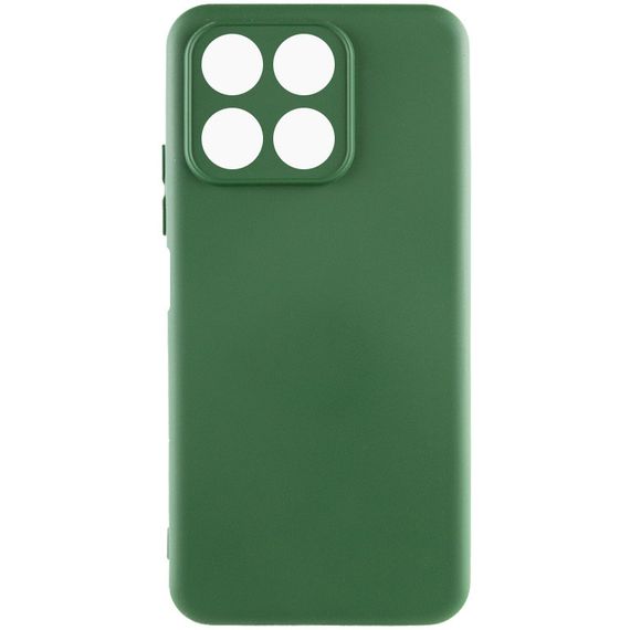 Чехол Silicone Cover Lakshmi Full Camera (A) для Huawei Honor X8a Зеленый / Dark green