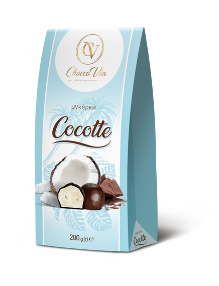Набір цукерок Cocotte Chocco Via пакет 200г (213795)