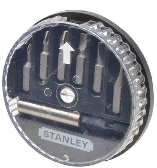 Набор бит Stanley, с магнитным держателем, 1/4&quot;, 7 ед. (1-68-738) | Зображення 1