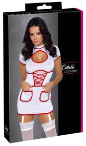 Рольовий костюм медсестри Cottelli Costumes, білий, XL
