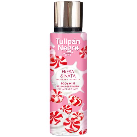 Міст для тіла Tulipan Negro Body Mist - Fresa & Nata (250 ml)