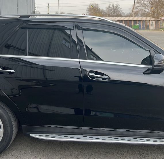 Вітровики (4 шт, HIC) для Mercedes GLE/ML сlass W166 | Зображення 1