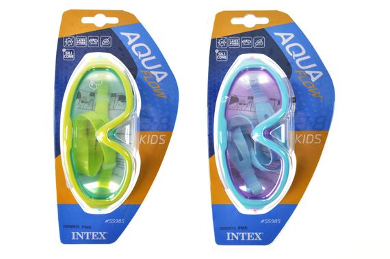 Маска для плавання 55985 (3-8 р) 2 кольори INTEX | Зображення 1