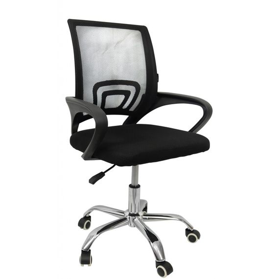 Кресло офисное на колесах Bonro Бонро B-619 Black (40030000)