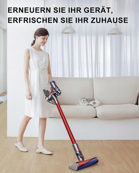 Аккумулятор для пылесоса Dyson V8 SV10 4.0 Ah с фильтром для Absolute, Animal Fluffy Motorhead сменная батарея | Зображення 7