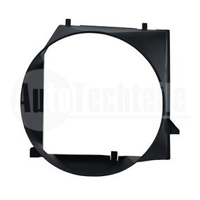 Диффузор радиатора Mercedes Benz W124 M111 86-93, AutoTechteile, 110 5019, 124 505 41 55