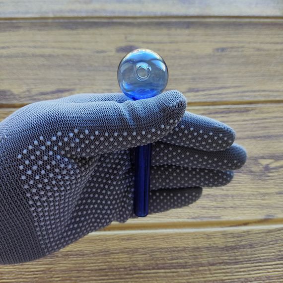 Стеклянная трубка Sherlock Nose Oil Blue | Зображення 2