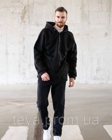 Спортивний костюм колір чорний розмір XXL FI_005513