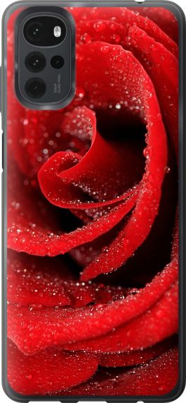 Чехол на Motorola G22 Красная роза "529u-2681-17620"