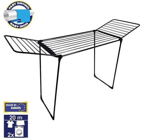 Сушарка для білизни підлогова Casa Si Poseidon Super 20m Black (CS92254C04H) | Зображення 6