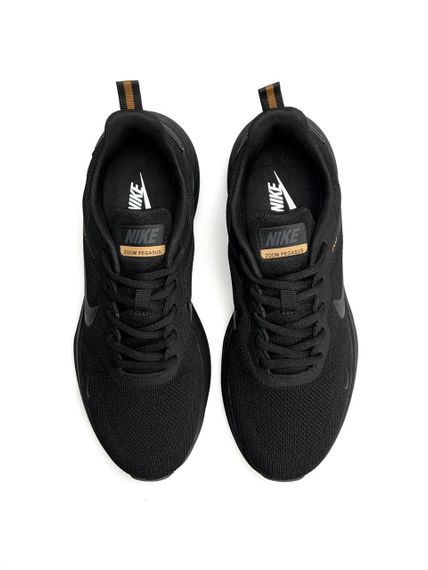 Кроссовки Zoom Pegasus S All Black текстиль  весна / лето / осень A3615 | Зображення 3