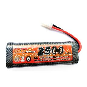 Акумулятор Remo Hobby E9222 NiMH 7.2v 2500 mAh Tamiya HEAD