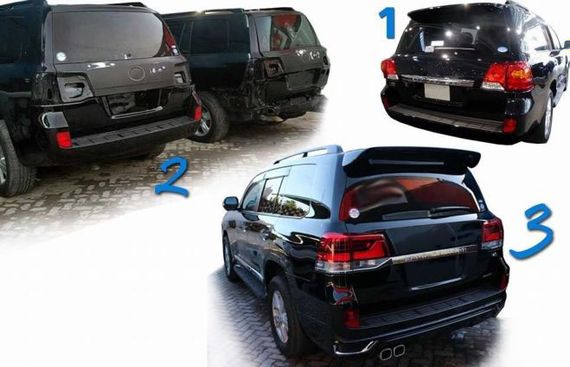 Комплект рестайлинга с LC200 2008-2015 на LC 2016- Comfort для Toyota Land Cruiser 200 | Зображення 2