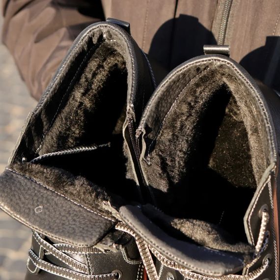 Кожаные ботинки больших размеров 47 | Зображення 4