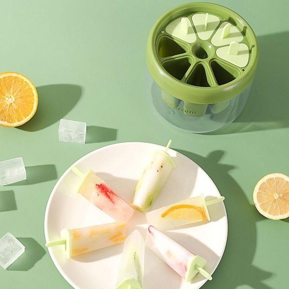 Форма для мороженого (8 порций), ICE CREAM MOLD / Формочка для приготовления мороженого на палочке | Зображення 2