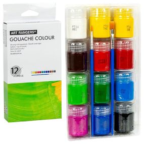 Набор гуашевых красок "Art Ranger" WX02.T12015-2, 12 цветов
