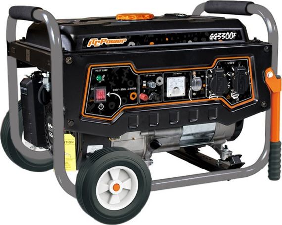 Генератор ITC Power GG3300F (2.8/3.0 кВт)