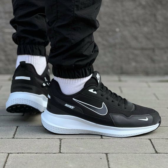 Кросівки Nike весна-літо колір  чорний/білий | Зображення 4