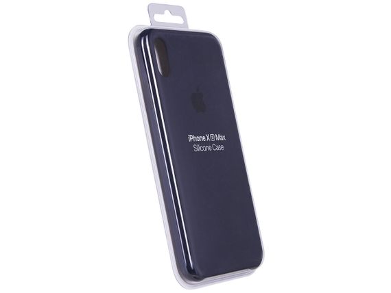 Силіконовий чохол Apple Silicone Case Blue для iPhone XS Max