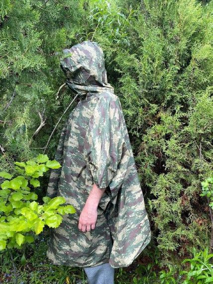 Тактичний Плащ-Намет! Військовий Дощовик-Пончо Для ЗСУ!   знижка | Зображення 1